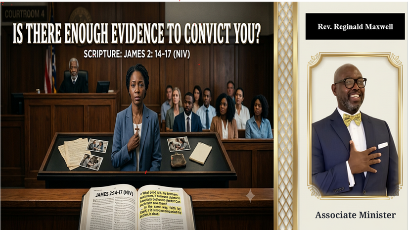 Sermon Topic Is There Enough Evidence To Convict You July 26 2026